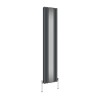 Norden 1800 x 380mm Designer Vertical Radiator with Mirror Double Panel - Anthracite