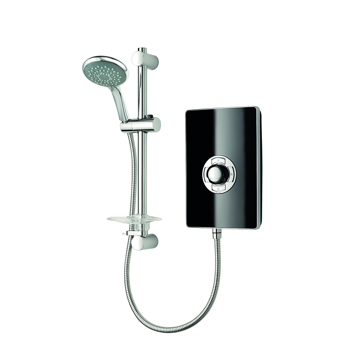 Triton Aspirante 9.5kW Electric Shower - Black ASP09GSBLK