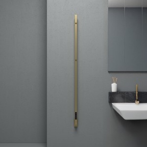 Carisa Maxim Designer Stainless Steel Electric Towel Rail - Choice of Colour