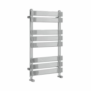 Juva 800 x 500mm Chrome Flat Panel Heated Towel Rail