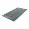 Terra - 1600x800mm Slate Effect Rectangle Shower Tray Anthracite