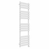 Juva 1600 x 450mm White Flat Panel Thermostatic Touch Control Electric Heated Towel Rail