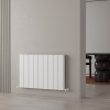 Carisa Chambord Double 600 x 895mm White Designer Aluminium Radiator