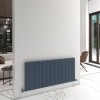 Carisa Angers 600 x 1295mm Anthracite Designer Aluminium Radiator