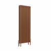 Bern 1500 x 560mm Traditional Metallic Bronze Vertical Four Column Radiator
