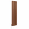Bern 1800 x 470mm Metallic Bronze Triple Vertical Column Radiator