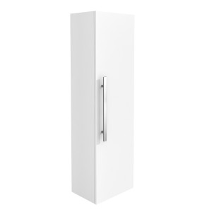 Calm Wall Mounted Tall Bathroom Storage Unit - Choice of Colour