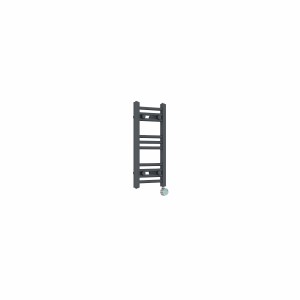 Bergen Straight Thermostatic Electric Heated Towel Rail - Choice of Colour and Element Type