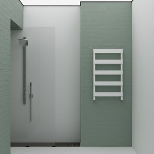 Carisa Ninova Aluminium Designer Towel Rail- Choice of Colour & Size