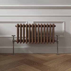 Bern Black Copper Horizontal Column Coloured Radiator - Choice of Size