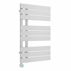 Kristiansund 824 x 500mm Chrome Thermostatic Touch Control Electric Heated Towel Rail