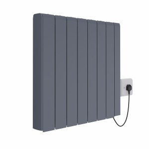 Bismo CRC 570 x 714mm Grey Flat Panel Ceramic Core Wifi Electric Radiator - 2000W