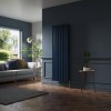 Lulea 1800 x 620mm Sapphire Blue Double Vertical Flat Panel Designer Radiator