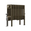 Bern 300 x 425mm Traditional Black Gold Horizontal Four Column Radiator