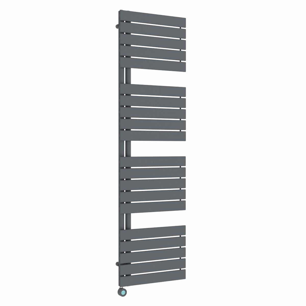 Kristiansund 1800 x 500mm Anthracite Thermostatic Touch Control Electric Heated Towel Rail