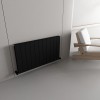 Carisa Nemo Double 600 x 1040mm Black Designer Aluminium Radiator