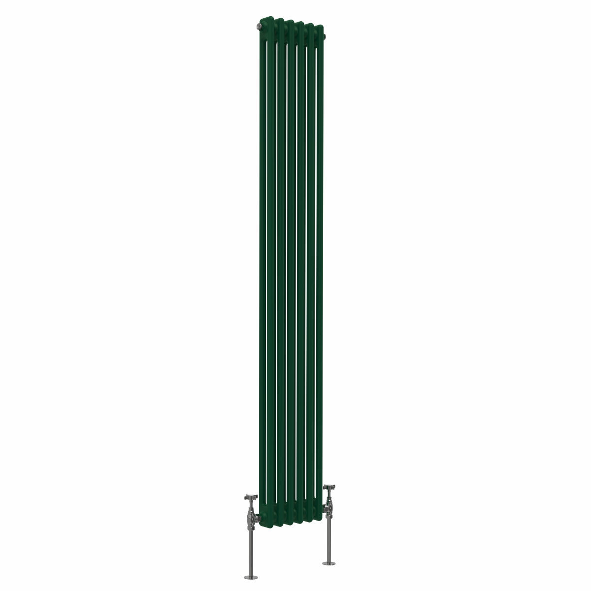 Bern 1800 x 290mm Moss Green Double Vertical Column Radiator