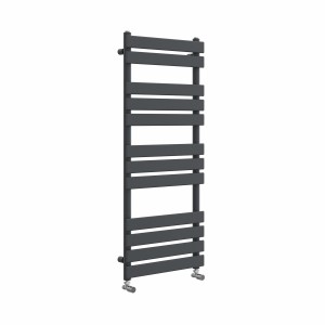 Juva 1200 x 500mm Sand Grey Flat Panel Heated Towel Rail