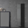 Carisa Mayra 1800 x 270mm Chrome Plated Designer Steel Radiator