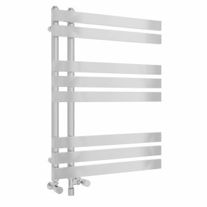 Koli 800 x 600mm Dual Fuel Simple Electric Heated Towel Rail