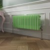 Bern 300 x 830mm Pastel Green Triple Horizontal Column Radiator