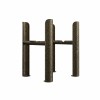 Bern Traditional Four Column Radiator Feet - Black Gold
