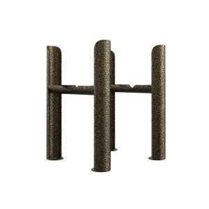 Bern Traditional Four Column Radiator Feet - Black Gold