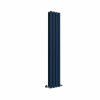 Lulea 1600 x 270mm Sapphire Blue Double Flat Panel Vertical Designer Radiator