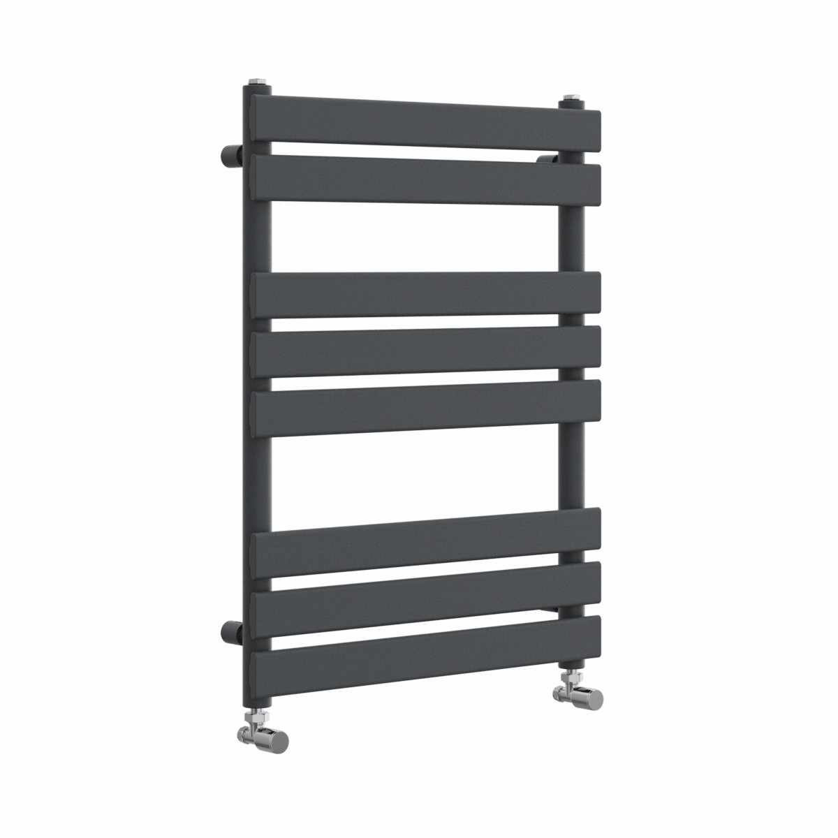 Juva 800 x 600mm Sand Grey Flat Panel Heated Towel Rail
