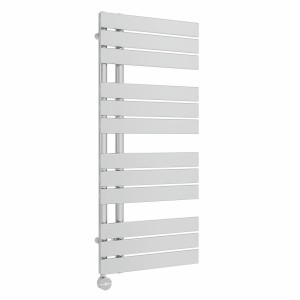 Kristiansund 1126 x 500mm Chrome Thermostatic Touch Control Electric Heated Towel Rail