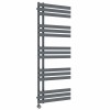 Koli 1600 x 600mm Anthracite Thermostatic Touch Control Electric Heated Towel Rail