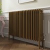 Bern 600 x 1010mm Traditional Metallic Gold Horizontal Four Column Radiator