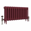 Classic  450 x 840mm  Farrow & Ball Eating Room Red Triple Column Cast Iron Radiator - 13 Sections