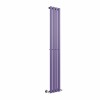Lulea 1800 x 270mm Elegant Purple Single Flat Panel Vertical Designer Radiator