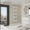 Koli 1600 x 450 Designer Towel Rail - White