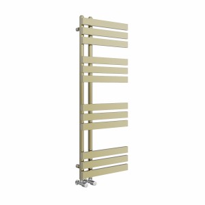 Koli 1200 x 450 Designer Towel Rail - Brushed Brass