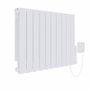 Bismo Oil Filled WiFi Electric Radiator - White - 575 x 855mm - 1800W