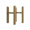 Bern Traditional Four Column Radiator Feet - Metallic Gold