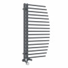 Sigla 1000 x 550mm Dual Fuel Thermostatic Touch Control Electric Heated Towel Rail - Choice of Colour