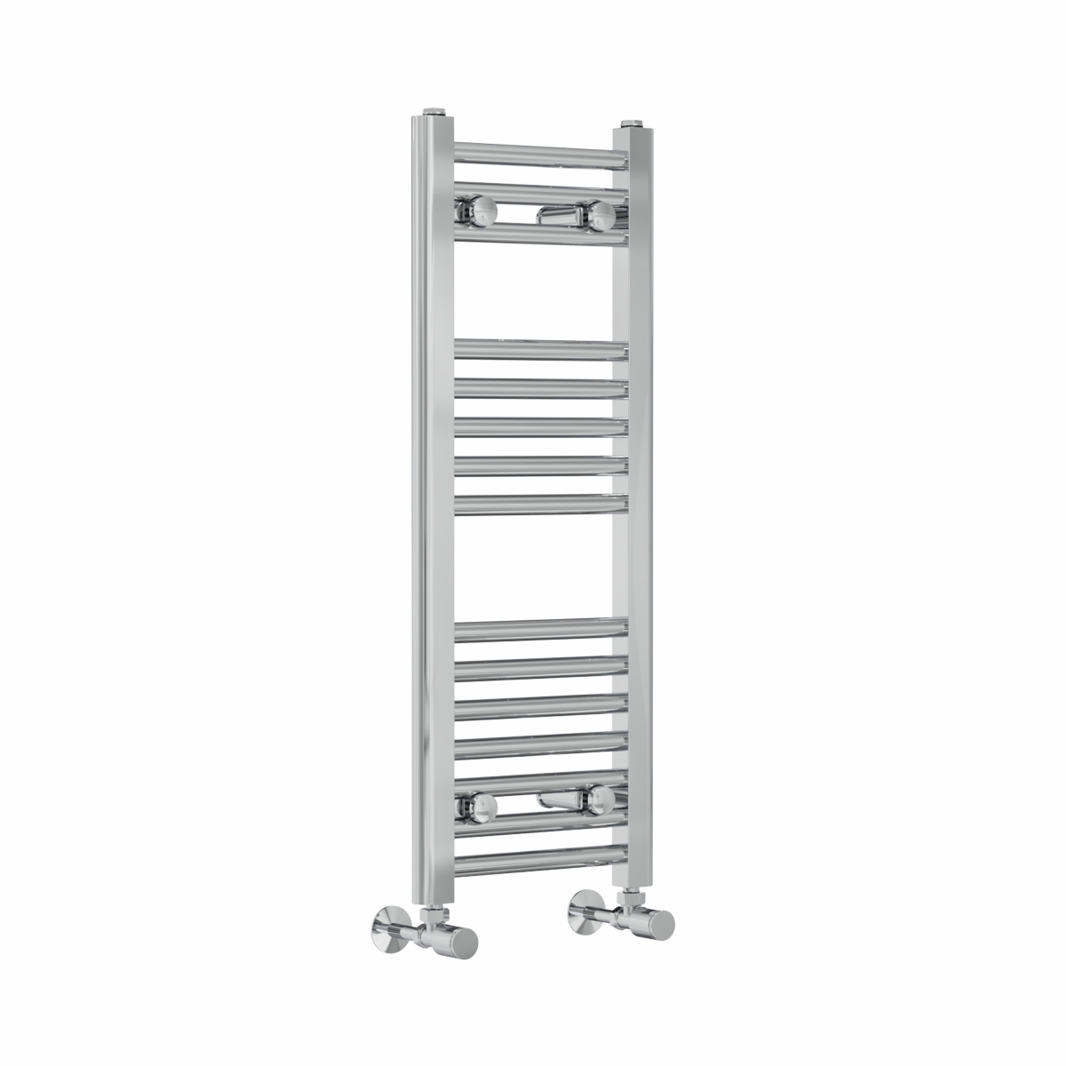 Bergen 800 x 300mm Straight Chrome Heated Towel Rail