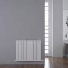 Carisa Mack 600 x 795mm White Designer Aluminium Radiator