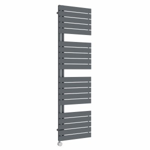 Kristiansund 1800 x 500mm Anthracite Thermostatic Touch Control Electric Heated Towel Rail