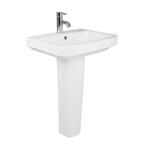 Avola 555mm Basin with Full Pedestal