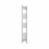 Bergen 1600 x 300mm Straight Chrome Thermostatic Touch Control Wifi Electric Heated Towel Rail