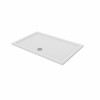 Essentials 1400 x 900mm Rectangle Stone Shower Tray White