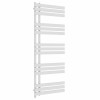 Koli 1600 x 600mm White Simple Electric Heated Towel Rail