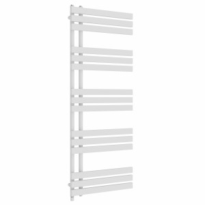 Koli 1600 x 600mm White Simple Electric Heated Towel Rail