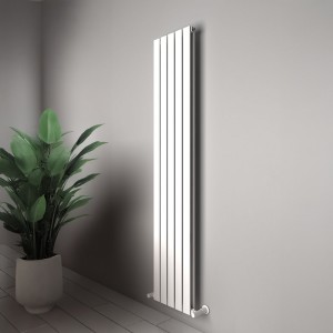 Carisa Plata Double 1800 x 350mm White Designer Aluminium Radiator