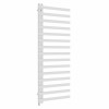 Kemi 1600 x 600mm White Simple Electric Heated Towel Rail