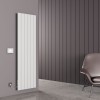 Carisa Boreas N 1800 x 555mm White Designer Aluminium Electric Radiator